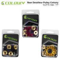 Gambar COLOURY Pulley RD 9/10/11 Speed Sepeda 11T Alloy Bearing - Red dari Happy Bike Kota Administrasi Jakarta Selatan 4 Tokopedia