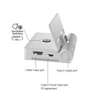 Gambar Dobe Video Converter Dock Nintendo Switch TNS-19305 - WHITE dari Rocket Games Kota Administrasi Jakarta Selatan 4 Tokopedia
