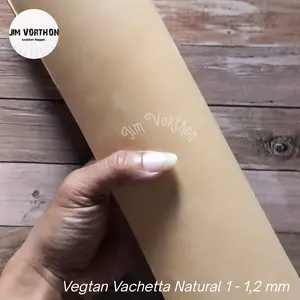 Kulit Nabati Vegtan Vachetta Natural Panel