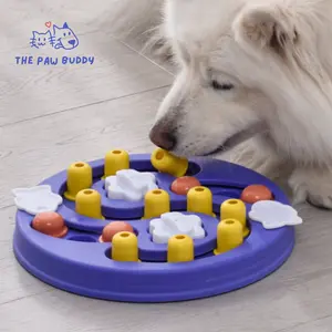 Mainan Anjing Interactive Puzzle Toys Pet Dog Cat Slow Feeder Smart IQ