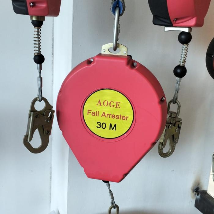 Jual Fall Arrester AOGE 30 M Retractable Lifeline Safety 5 M - 30 M - 5 ...