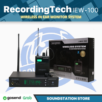 Gambar RECORDING TECH IEW-100 Wireless In Ear Monitoring System | IEM IEW 100 dari SoundStation Store Kota Tangerang Selatan 1 Tokopedia