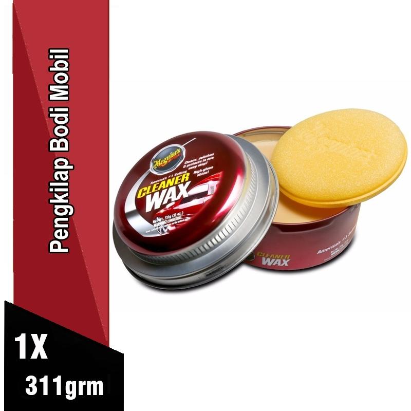 Meguiars cleaner wax paste pengkilap body mobil motor repack 50gr 4