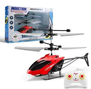 Mainan Anak Helikopter Sensor Tangan Pesawat Terbang Remote Control