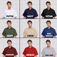 Gambar Baju Kemeja PDL PDH Seragam Custom Bordir / Sablon - TULISAN, PENDEK dari GS Bordir Custom Kota Depok 2 Tokopedia