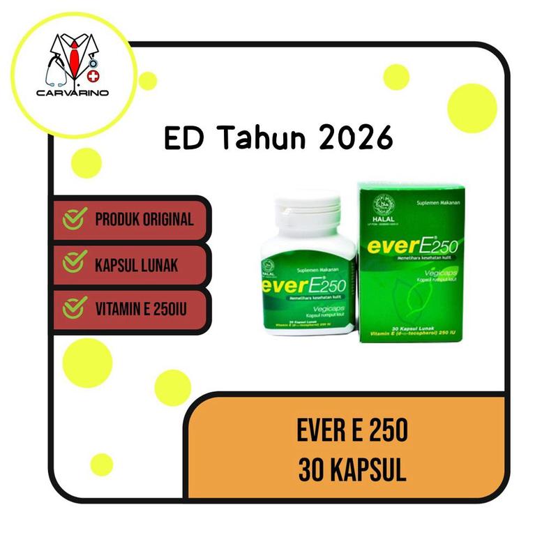 ever e 250 30 kapsul lunak 0