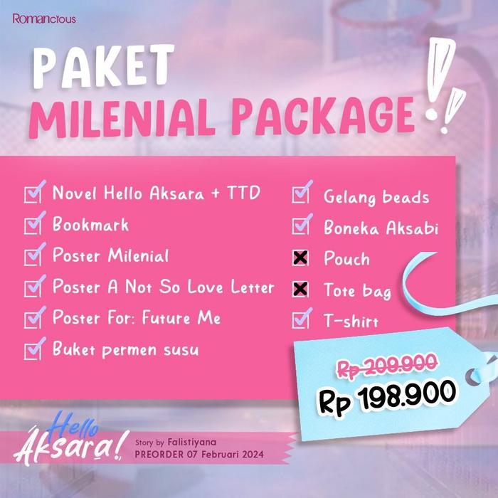 Gambar Pre Order Buku Novel - Hello, Aksara! - Falistiyana - Romancious - Bum dari Bumi Fiksi Makassar Kota Makassar 4 Tokopedia