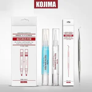Kojima Japan Teeth Cleaning And Spa Pen Dog 1set Pembersih Karang Gigi