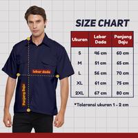 Gambar Baju Kemeja PDL PDH Seragam Custom Bordir / Sablon - TULISAN, PENDEK dari GS Bordir Custom Kota Depok 3 Tokopedia