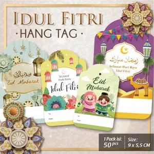 [Isi 50] Hang Tag Idul Fitri/ Hang Tag Lebaran