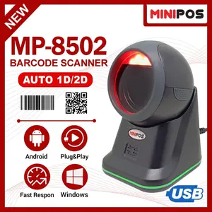Barcode Scanner 1D 2D MINIPOS MP-8502 OMNI Auto Scan MP8052
