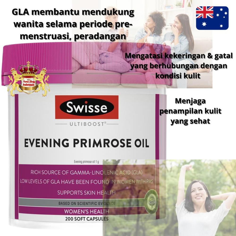 Swisse Ultiboost Evening Primrose Oil 200 Capsul