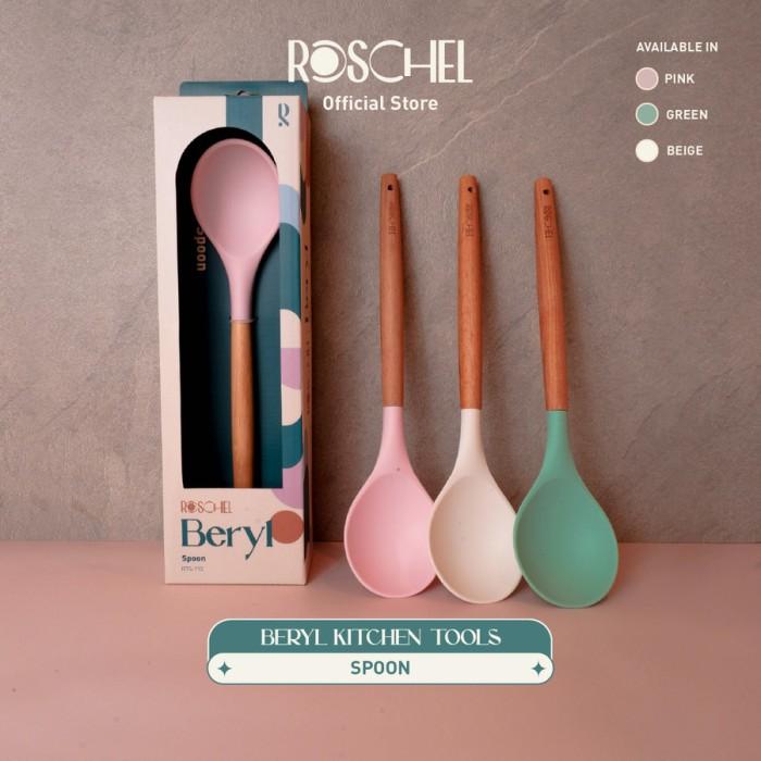 Gambar Roschel Beryl Spoon White (RTS-113W) Sendok Sayur Silikon dari Bursa Dapur Mall Kota Administrasi Jakarta Barat Tokopedia