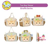 Gambar Baby Joy Tas Bayi Besar + Tempat Botol Susu Baby Diaper Bag Backpack - Roo Green dari Berry Baby Kota Bandung 5 Tokopedia