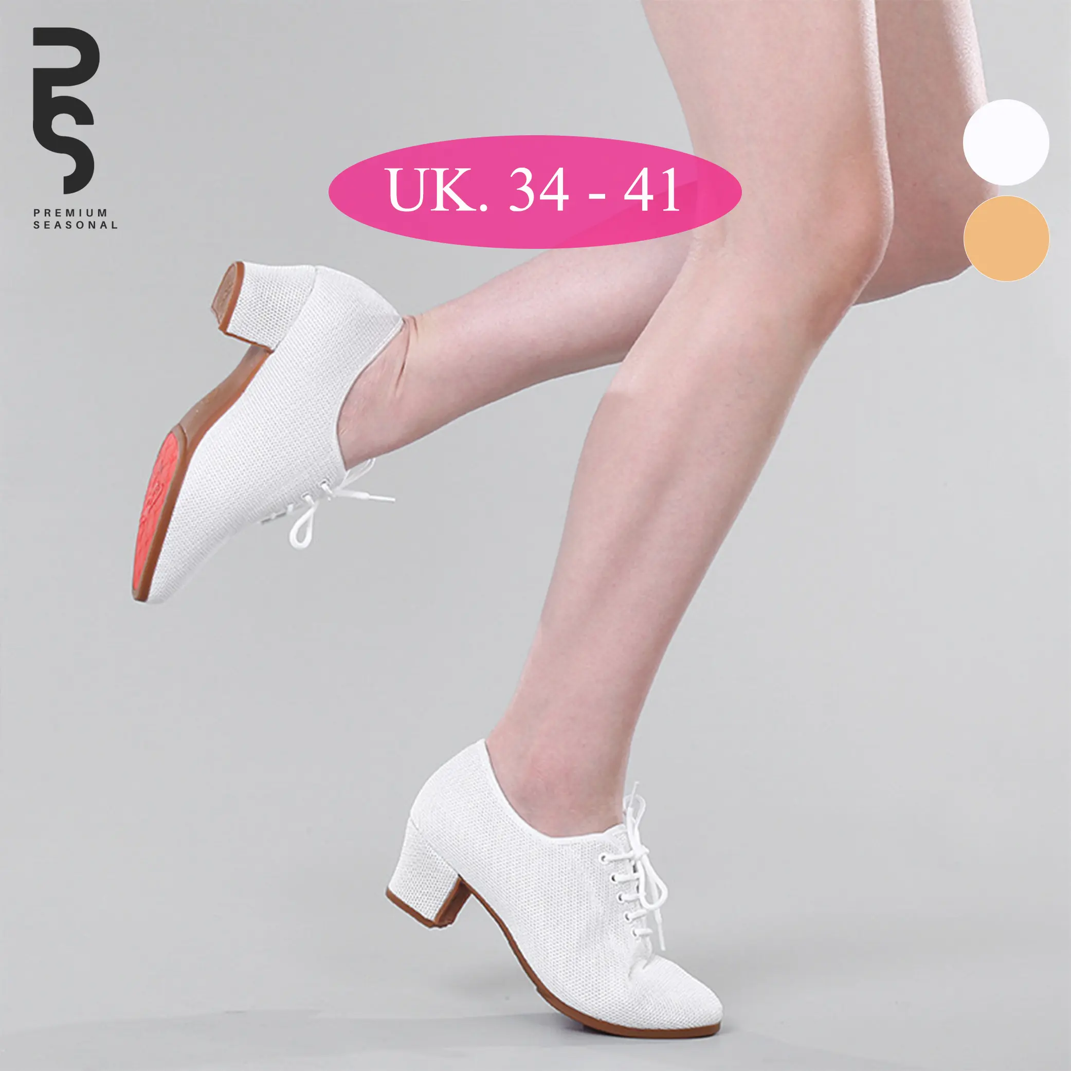 PAULA - Sepatu Dansa Wanita Casual Latin / Line Dance / Tari Menari