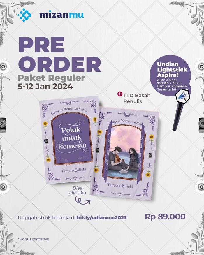 Gambar Buku Novel - Peluk Untuk Semesta - Tamara Biliski - Mizanmu dari Bumi Fiksi Makassar Kota Makassar Tokopedia