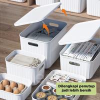 Gambar MEGAM Storage Box Kotak Penyimpanan Kotak Kontainer Makanan HS786 - Sedang dari Megam.id Kab. Tangerang 4 Tokopedia