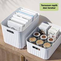 Gambar MEGAM Storage Box Kotak Penyimpanan Kotak Kontainer Makanan HS786 - Sedang dari Megam.id Kab. Tangerang 5 Tokopedia