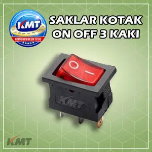 Saklar Kotak On-Off 3 Kaki AC-DC