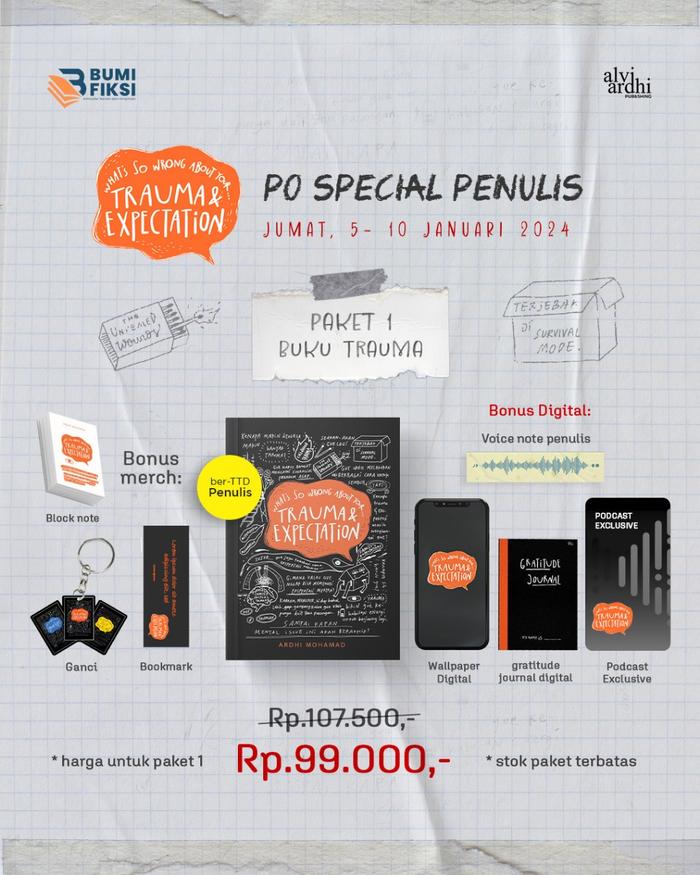 Gambar Self Improvement - Whats Wrong About You Trauma & Exspectation dari Bumi Fiksi Makassar Kota Makassar Tokopedia
