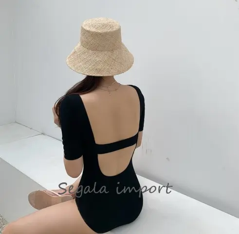 Swimsuit import wanita / baju renang wanita / bikini one piece backles 1