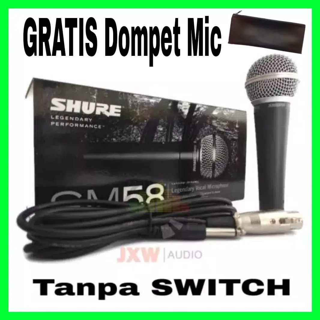 MIC KABEL SM 58 LC /  MICROPHONE KABEL SM-58 LC /  MIC SM58LC