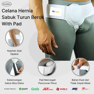 Celana Hernia Turun Berok Pria Anak Supporter Pants 1pad dan 2pad