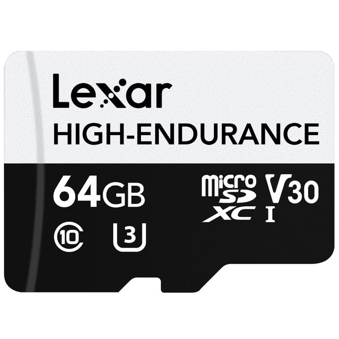Gambar Lexar High Endurance Micro SDXC UHS-I Class 10 V30 U3 - 64GB dari Exthetic Official Store Kota Administrasi Jakarta Barat Tokopedia