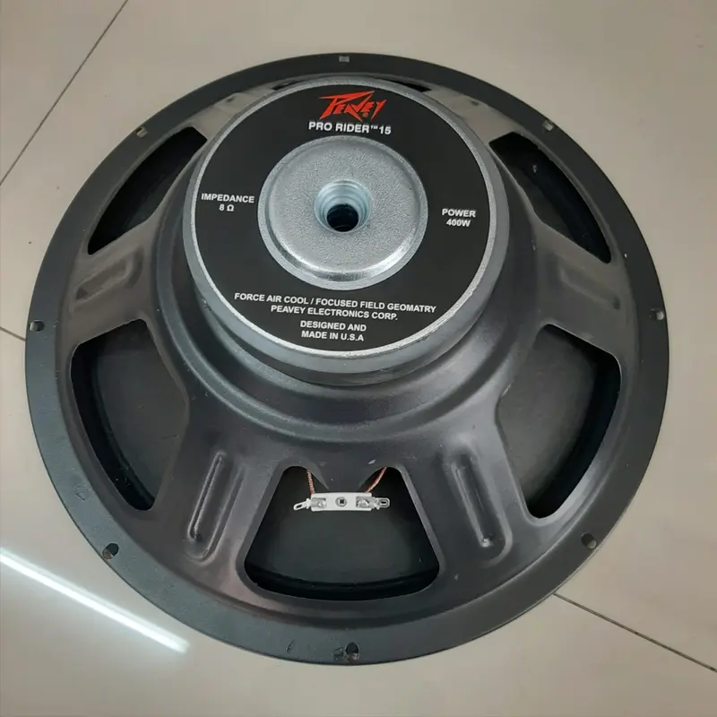 Speaker Componen 15 inch Peavey ProRider 400 Watt 0