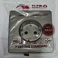 Gambar NERO Stop Kontak CASA X2 X216VG - GR GREY dari Voltadigital12 Kota Yogyakarta 2 Tokopedia