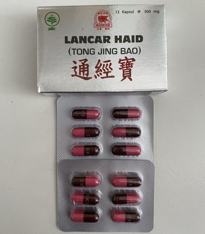 "Aras Lancar Haid Tong Jing Bao - Obat lancar Haid "