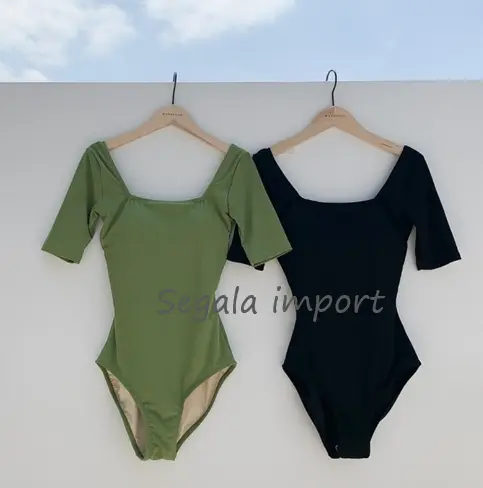 Swimsuit import wanita / baju renang wanita / bikini one piece backles 3