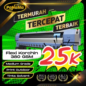 Digital Print Flexi Korchin 380gsm, Cetak Outdoor Banner Spanduk Murah