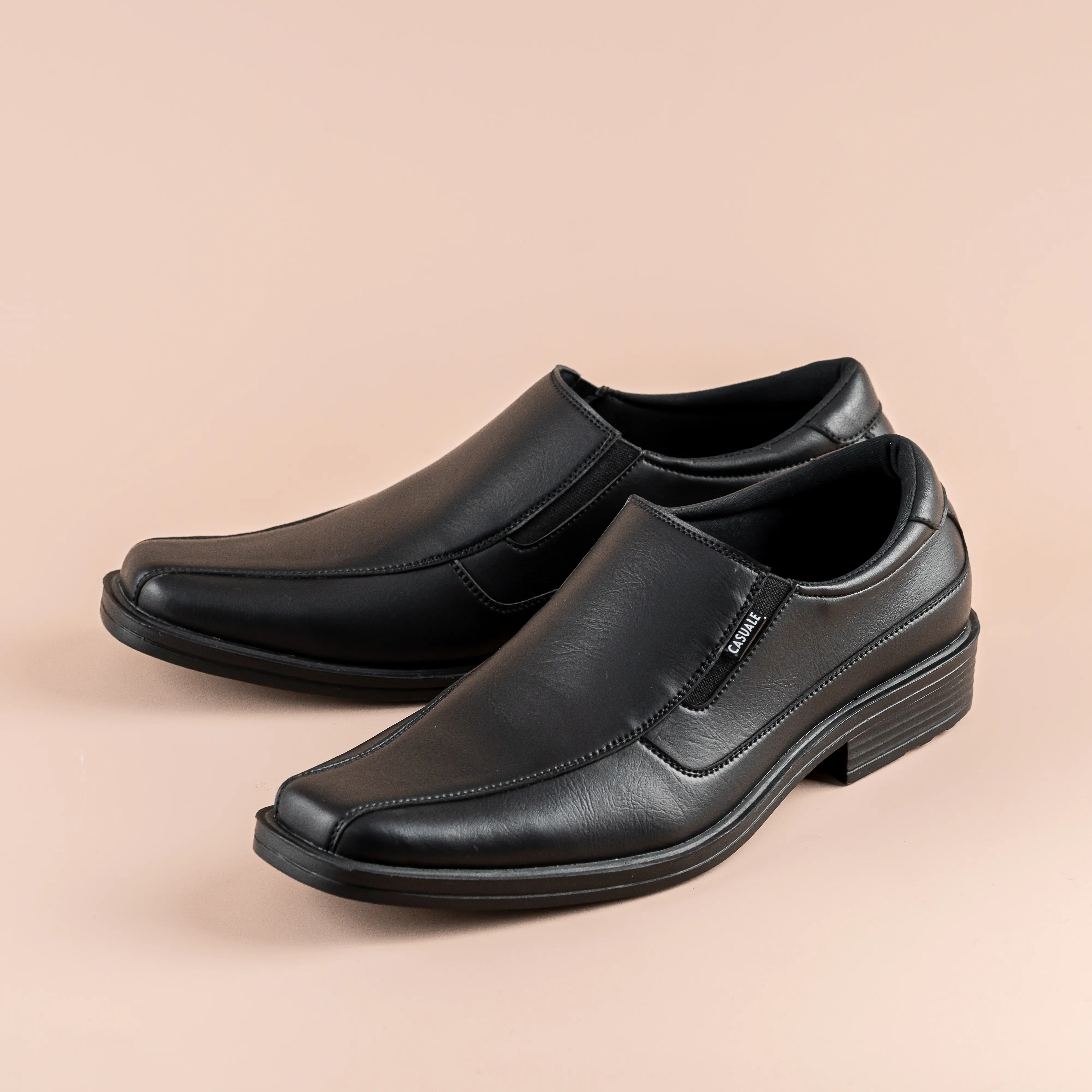 WEXFORD - Sepatu Pantofel Pria Hitam Sepatu Kerja Sepatu Formal Shoes - CASUALE