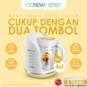 Makassar - Oonew Petite BabyPurée Baby Food Processor 4 in1 Steamer