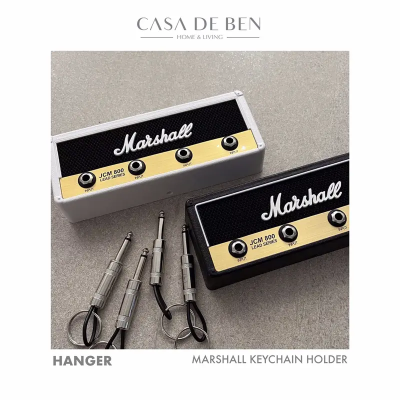 Marshall Keychain Holder / Key Hanger Gantungan Kunci Wall Mounting 2