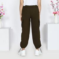 Gambar Celana panjang kaki joger motif polos wanita dgn kantong bahan katun dari KharismaCollection1 Kota Administrasi Jakarta Pusat 5 Tokopedia