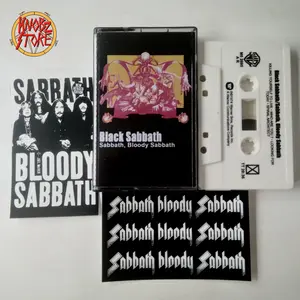 Kaset Pita Black Sabbath Sabbath Bloody Sabbath Bootleg Tape Paten