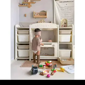 mainan rak Laundry Kitchen Toy Cabinet Combination five CTTS - 658 Anak