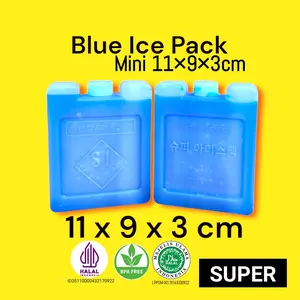 ice pack gel 11×9×3cm miji ice gel thermafreeze kecil blue ice