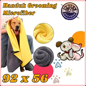 Handuk Grooming Kucing Anjing 2 Sisi Microfiber