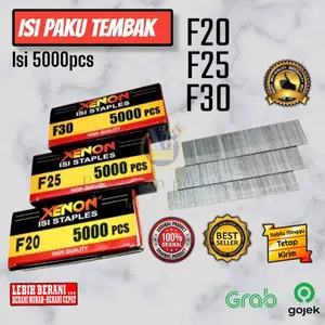 ISI PAKU TEMBAK XENON F20 F25 F30 ORIGINAL REFILL STAPLES TEMBAK