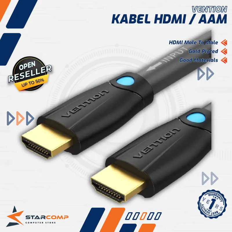 Vention AAM Kabel HDMI 5M 10M 15M (100% Work) For Structure Cabling 0