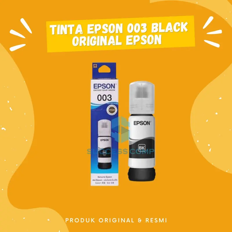 Tinta Epson 003 Black Original L3110 L3100 2