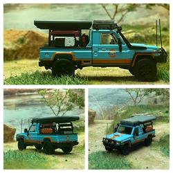 Autobots Models 1:64 Toyota Land Cruiser LC79 Pickup Doppia Cabina – Verde Pressofuso