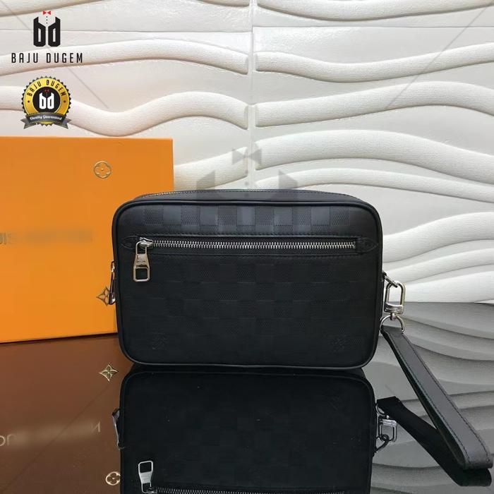 Gambar Handbag Clutch Pria L Mirror 1:1 Quality Impor - CL LM 12 dari baju dugem Kota Administrasi Jakarta Utara Tokopedia
