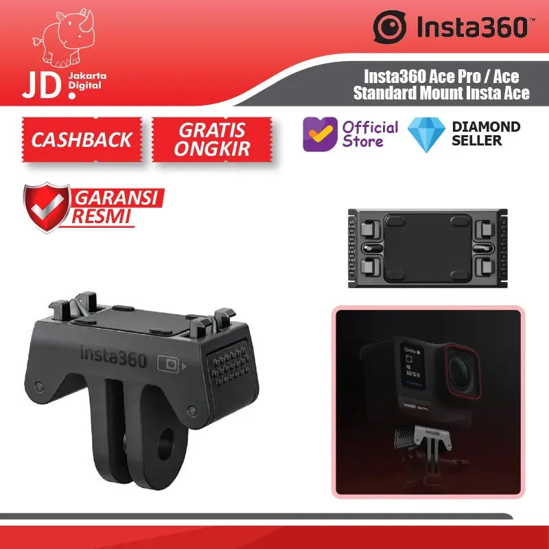 Insta360 Ace Pro / Ace Standard Mount Insta Ace Original Resmi 0