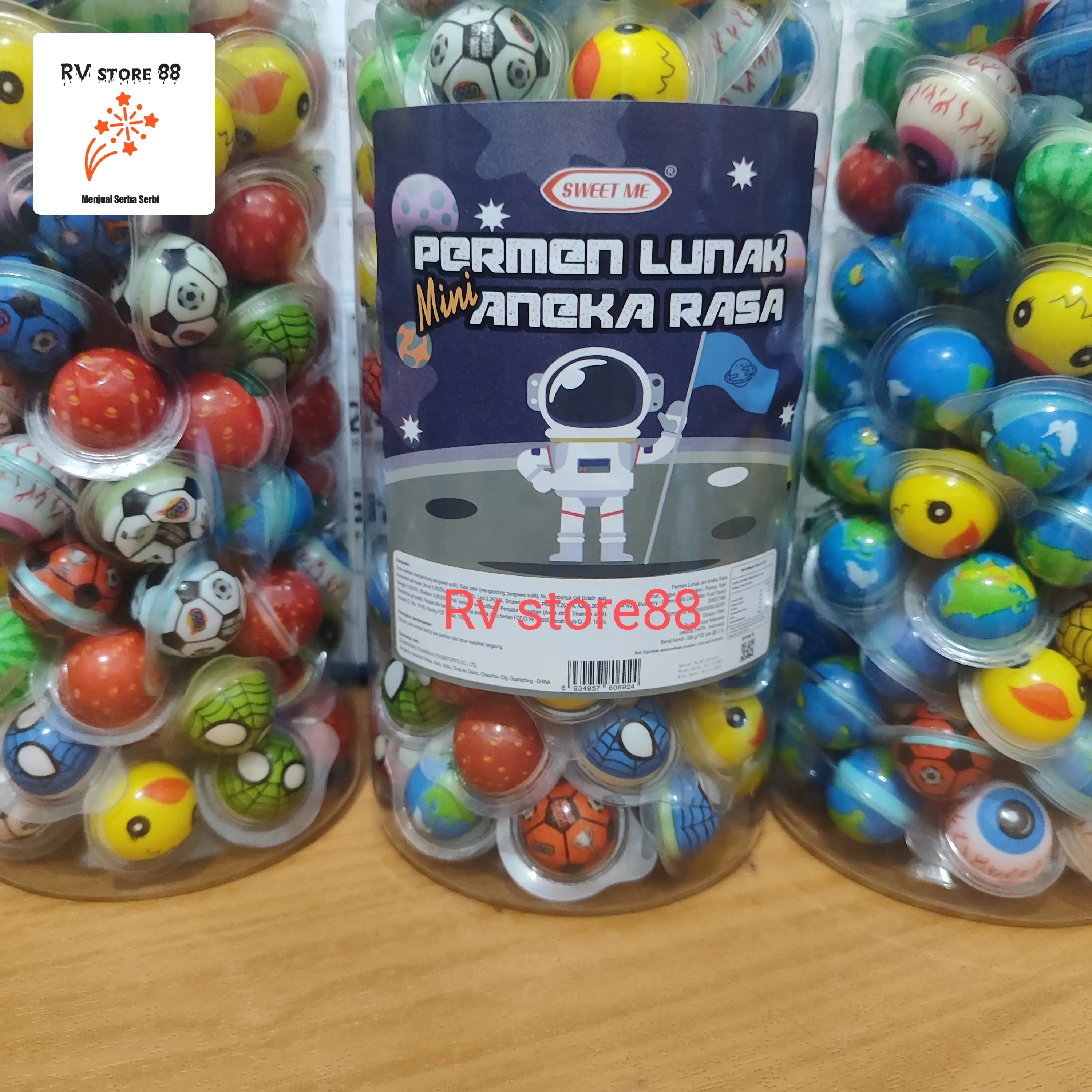 Permen lunak mini mix isi 120pc viral