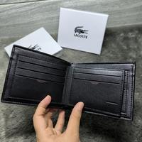 Gambar Dompet Pria Kulit Sintetis PU Leather Merk LAKOSTE - Hitam dari SemuaKulit Kota Administrasi Jakarta Barat 4 Tokopedia