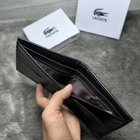 Gambar Dompet Pria Kulit Sintetis PU Leather Merk LAKOSTE - Hitam dari SemuaKulit Kota Administrasi Jakarta Barat 2 Tokopedia
